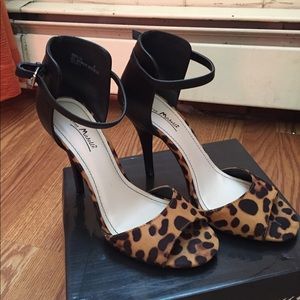 Leopard heels